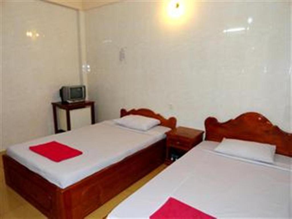Lucky 2 pensión Phnom Penh Habitación foto